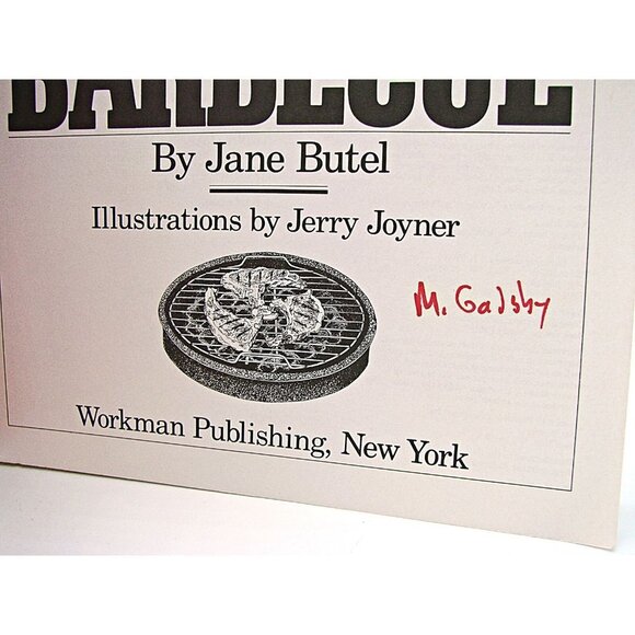 Vintage Finger Lickn' Rib Stickin' Great Tastin' Barbecue Cookbook Jane Butel - Picture 5 of 11